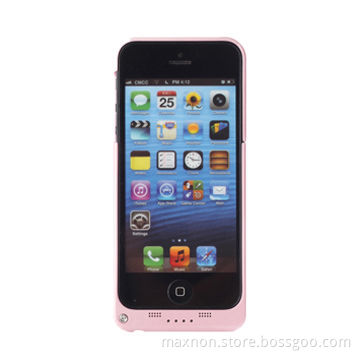 2,200mAh Power Bank Case for iPhone 5, Wireless, Preactive and Chargeable